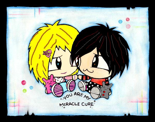 Backgrounds Cartoons emo and emo love