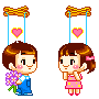 cute kawaii lil puppet lovers