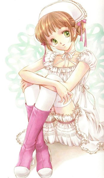 Lolita in white