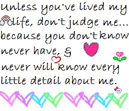 Don't Judge ME