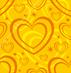 Yellow hearts