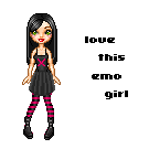 love this emo girl