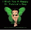 Happy St. Patricks Day with Betty Boop