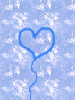 Heart in sky