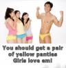 yellow panties