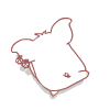 cute kawaii hey hey pig