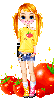 Girl with tomatos! xD