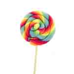 1 rainbow lollypop