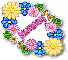 Jammy - Floral Round Frame 