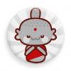 cute kawaii japanese badge