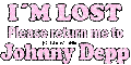 Johnny Depp - Im Lost pink xD