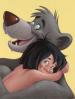 Mowgli and Baloo