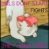 girls don't start fight