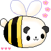  cute kawaii character bee