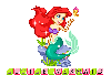 little mermaid blinkie