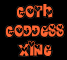 goth goddess Xine
