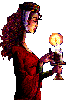lady with a light