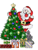 Santa and Chirstmas Tree