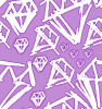 Purple diamonds
