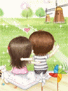 cute kawaii little lovers