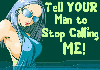 Anime Sexy Girl in Shades- Tell YOUR Man to Stop Calling ME!