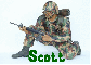 Soldier (in fatigues)- Scott