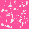 Pink and White Splatter