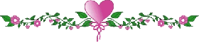 pink bow heart - div - vday