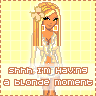 having a blonde moment