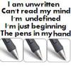 Unwritten Pen