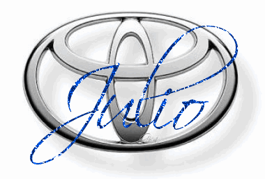 Silver Toyota Logo- Julio
