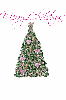 Rose Chrismas Tree (animated)- Merry Christmas