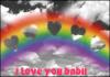 rainbow/i love you