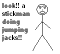 stickman jumping jacks