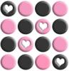 Lt.Pink&Black Dots w/Hearts