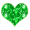 HEART BIG GREEN LOVE