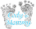 Cody's Mommy Footprints