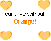Cant live without orange!