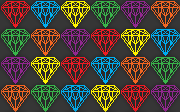 rainbow diamonds