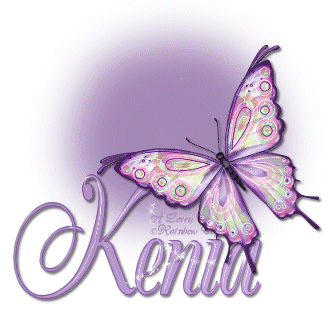Purple Butterfly Bling Kenia