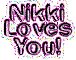 Nikki loves you!