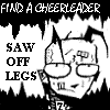 Sawing Cheerleader