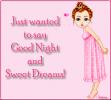 doll saying goodnight