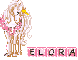 unicorn horse cute animated doll name-Elora