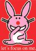 lil happy bunny in luv