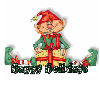 Happy Holidays elf