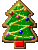 Mini Christmas tree cookie