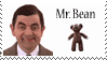 Mr. Bean stamp