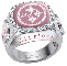 pink pittsburgh steelers diamond ring kelly