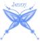 Blue Butterfly - Jenny.
